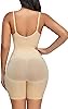 YIANNA Bodysuit for Women Seamless Shapewear Tummy Control Sculpting Body Shaper Butt LifterYA5218-Beige-XXS/XS