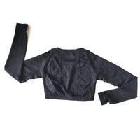 Seamless Yoga Pants and Crop Top Fitness Set for Women