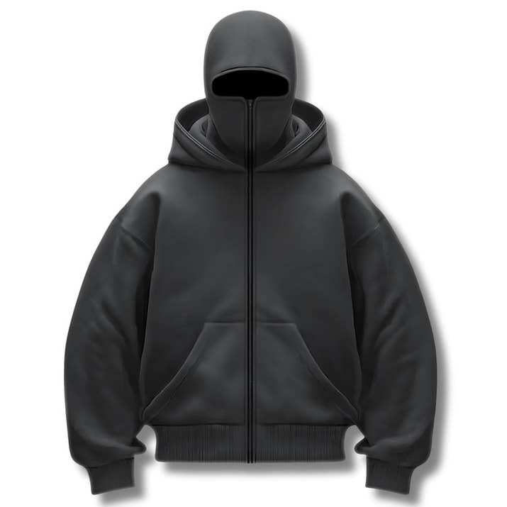 GHOSTLINE - Zipped Hoodie
