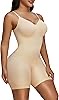 YIANNA Bodysuit for Women Seamless Shapewear Tummy Control Sculpting Body Shaper Butt LifterYA5218-Beige-XXS/XS