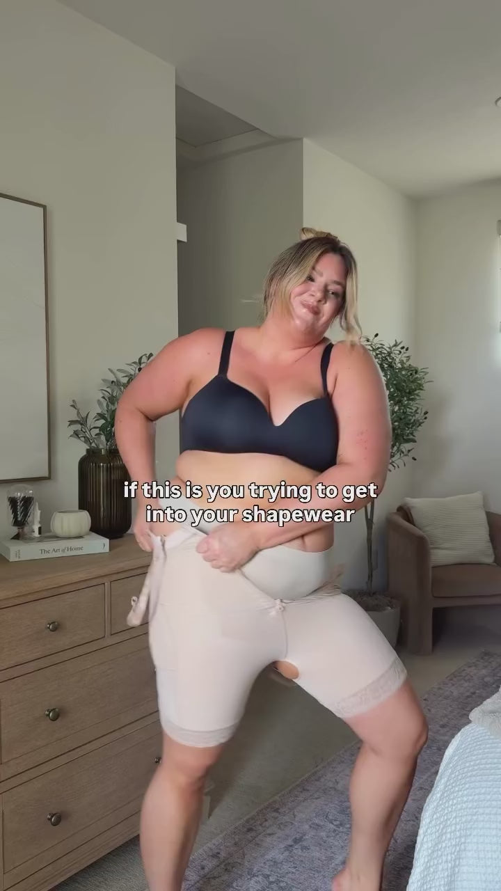 High-waisted tummy control butt lifting pants video