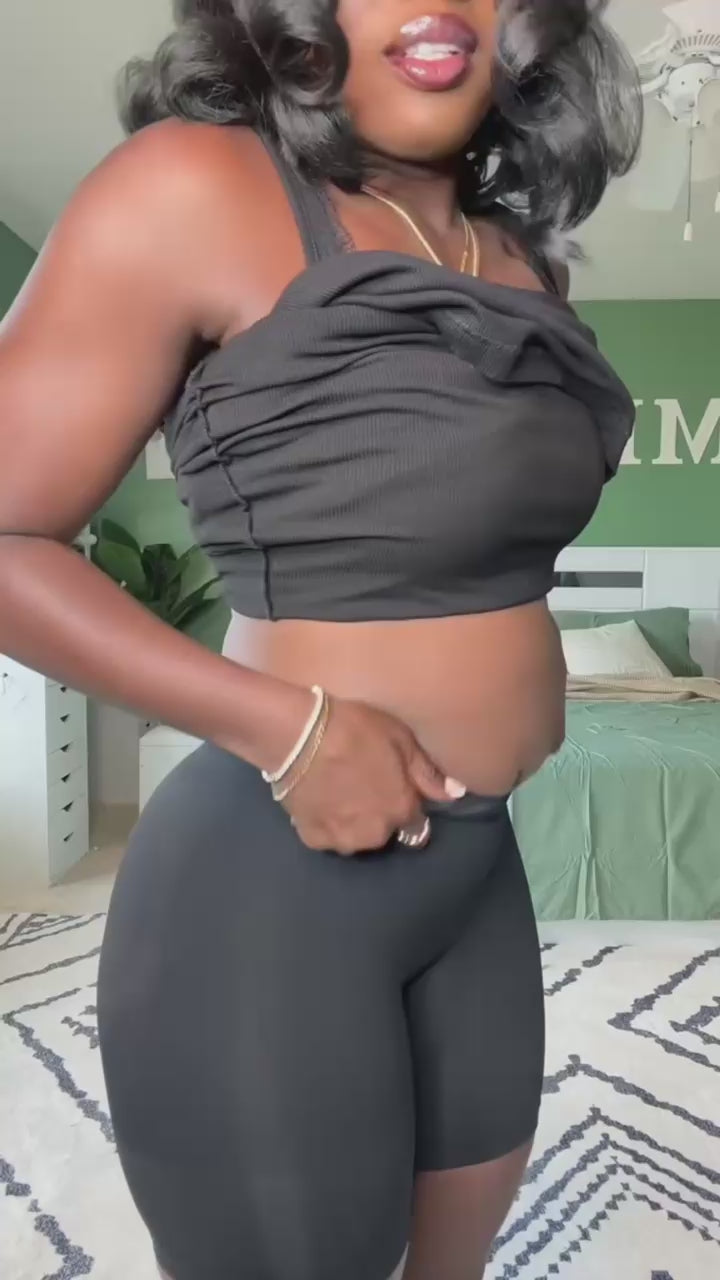 High-waisted tummy control butt lifting pants video